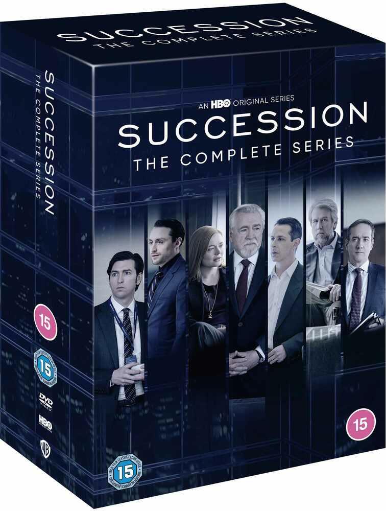 Succession Seasons 1 to 4 Complete Collection DVD