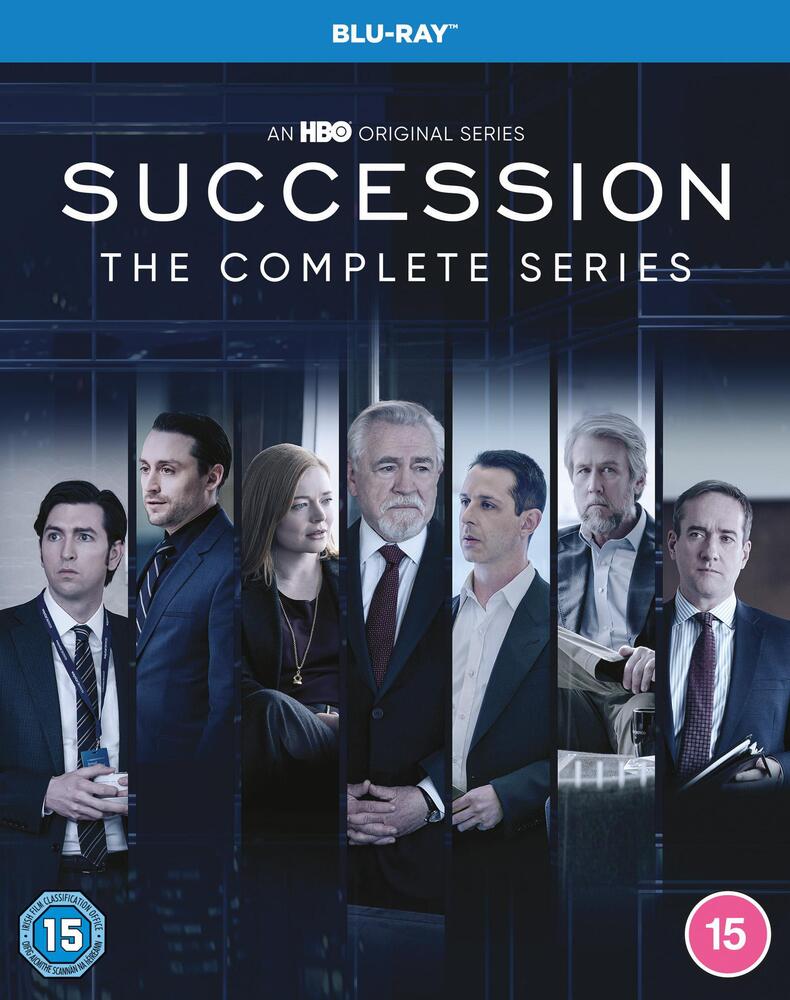 Succession Seasons 1 to 4 Complete Collection Blu-Ray