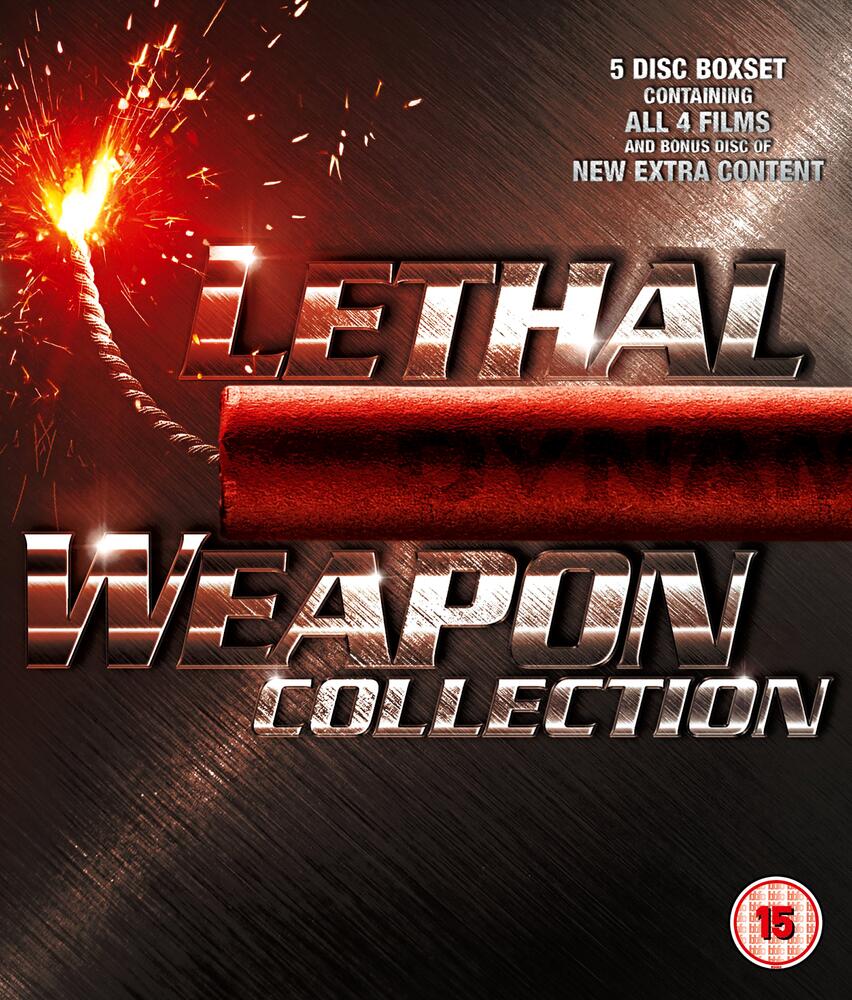 Lethal Weapon 1 to 4 Movie Collection Blu-Ray