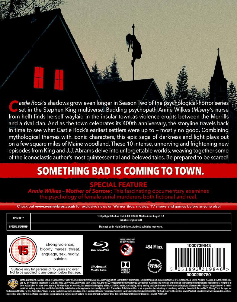 Castle Rock Season 2 Blu-Ray