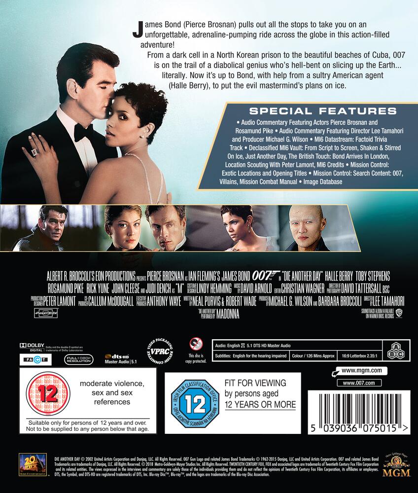 007 Bond - Die Another Day Blu-Ray