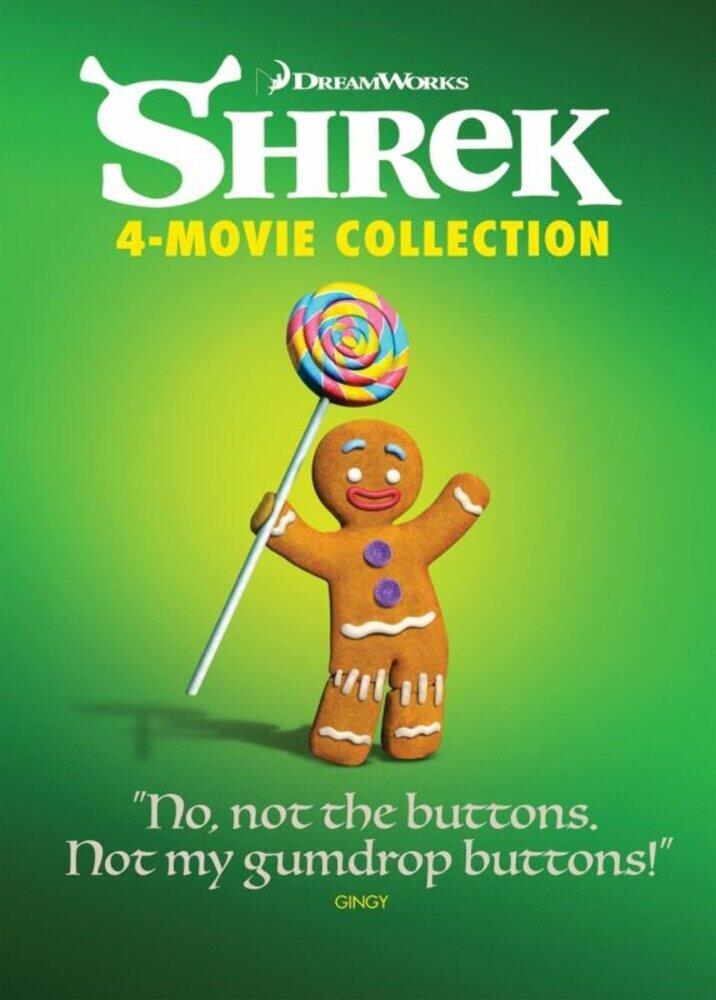 Shrek 1 to 4 Complete Movie Collection DVD