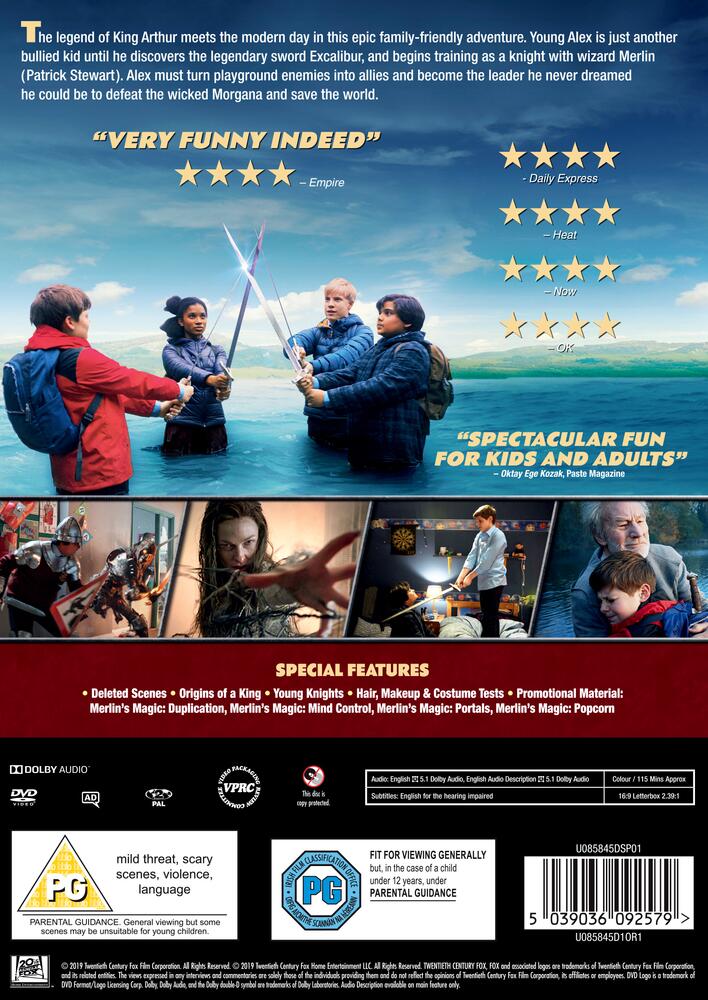 The Kid Who Would Be King DVD