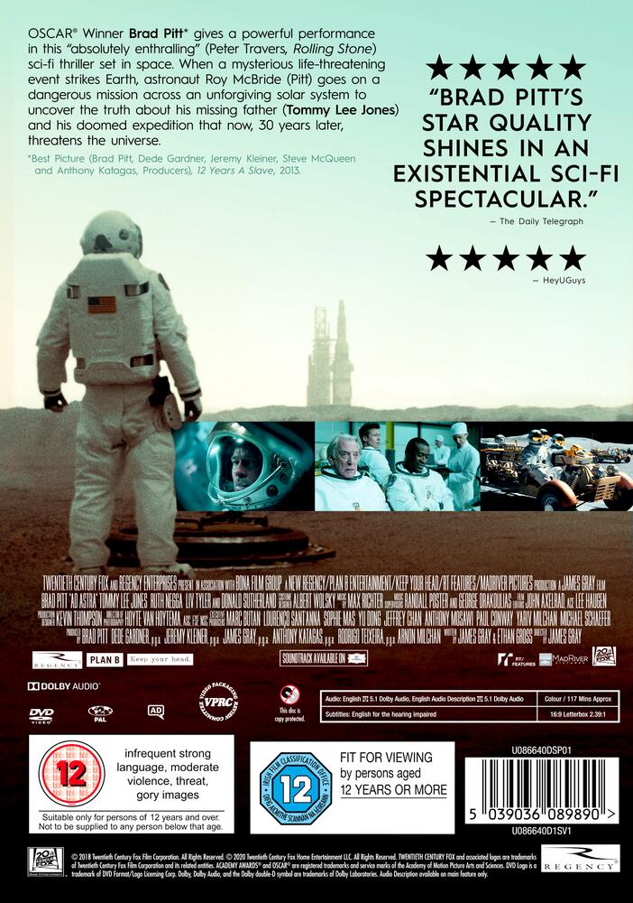 Ad Astra DVD