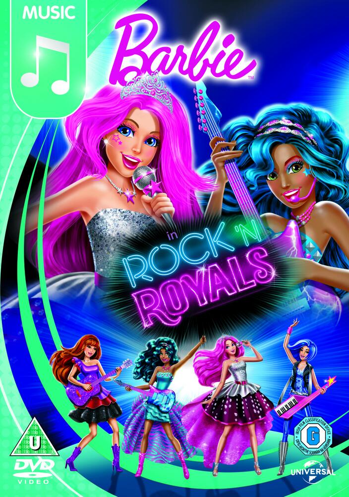 Barbie - Rock N Royals DVD