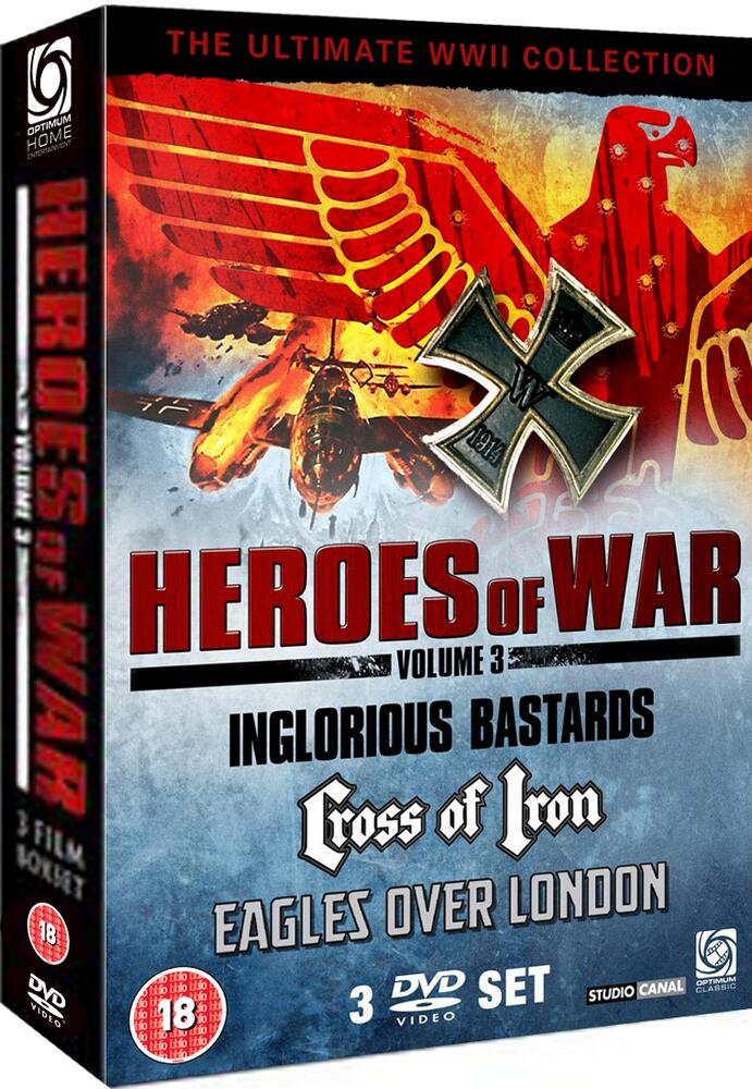 Heroes of War Collection - Inglorious Bastards / Cross Of Iron / Eagles Over London DVD