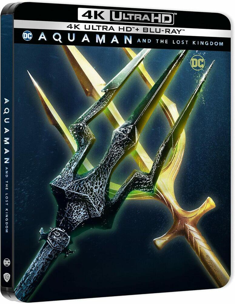 Aquaman 2 - Aquaman And The Lost Kingdom Limited Edition Steelbook 4K Ultra HD