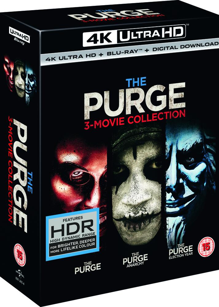 The Purge / The Purge - Anarchy / The Purge - Election Year 4K Ultra HD