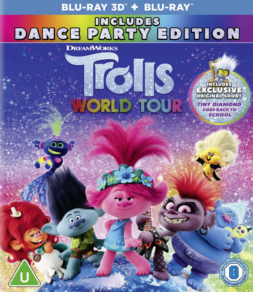 Trolls World Tour 2D + 3D Blu-Ray
