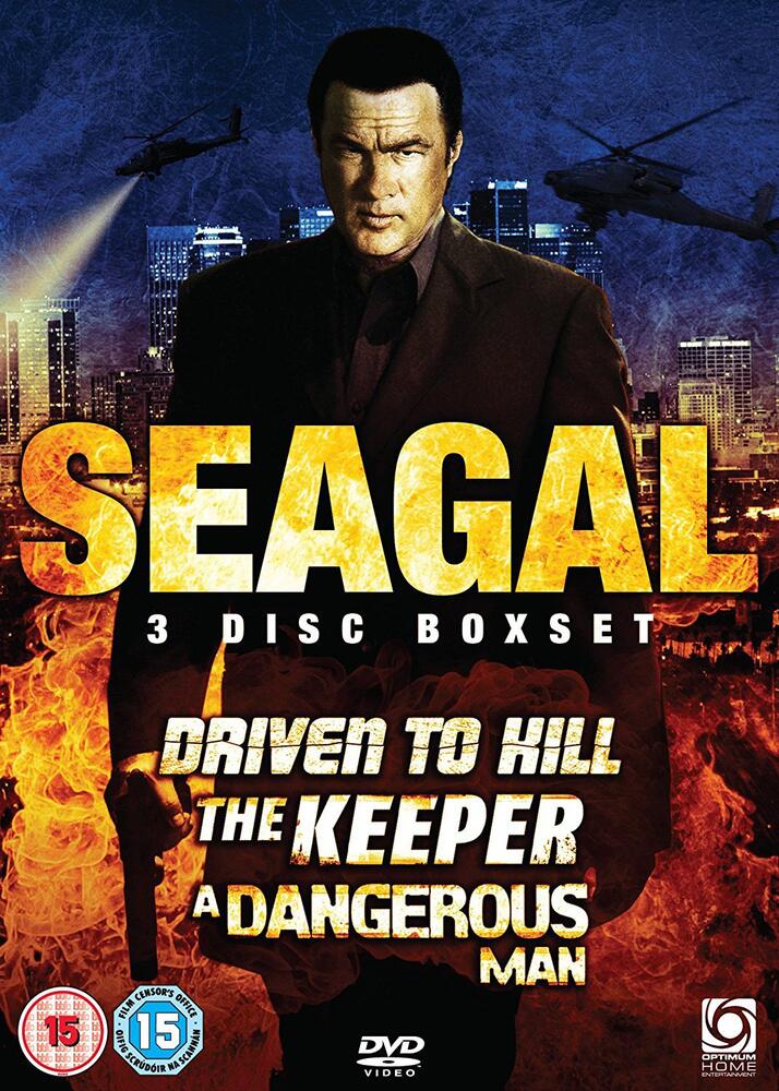 Stephen Seagal - Driven To Kill / The Keeper / A Dangerous Man DVD
