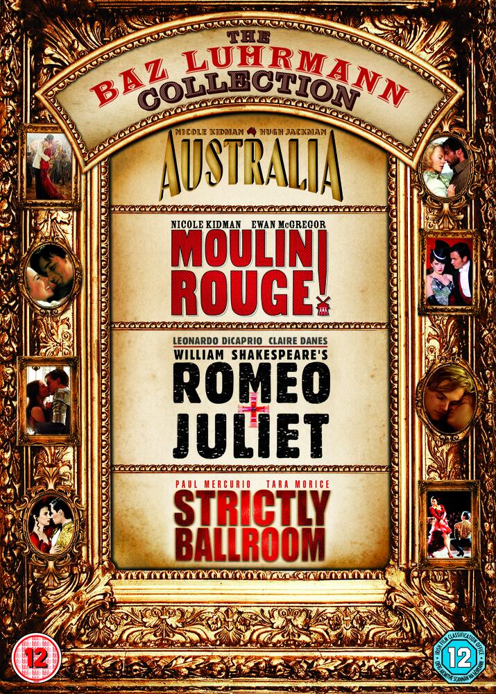 Baz Luhrmann - Australia / Moulin Rouge! / Romeo And Juliet / Strictly Ballroom DVD