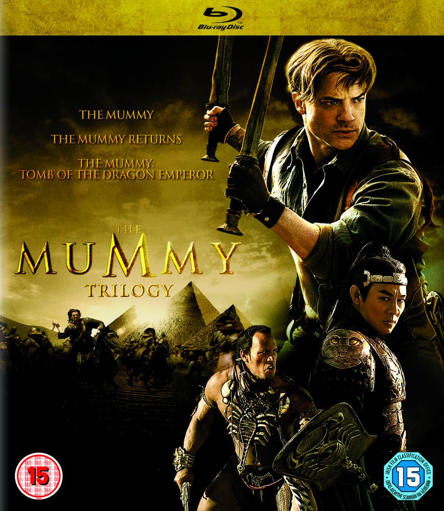 The Mummy Trilogy - The Mummy / The Mummy Returns / The Mummy - Tomb Of The Dragon Emperor Blu-Ray