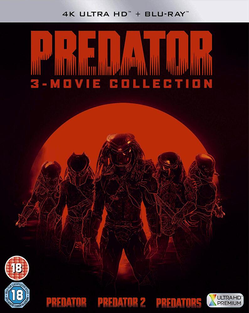 Predator Trilogy - Predator / Predator 2 / Predators 4K Ultra HD + Blu-Ray