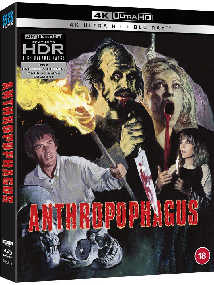 Anthropophagous (Aka The Grim Reaper) 4K Ultra HD + Blu-Ray