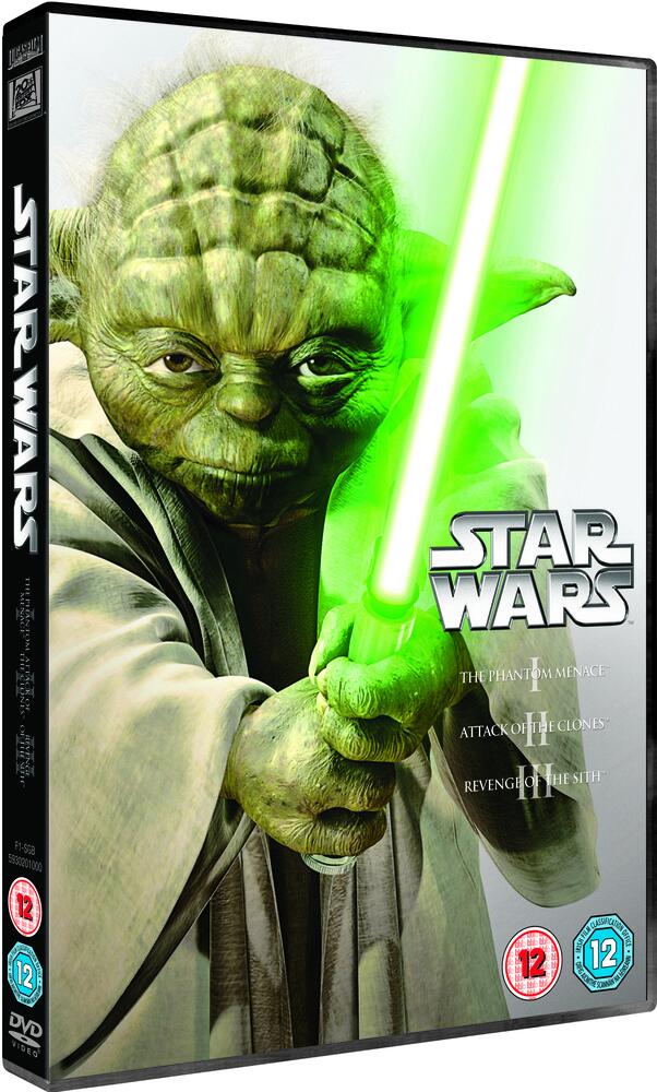 Star Wars Trilogy - The Phantom Menace I / Attack Of The Clones II / Revenge Of The Sith III DVD