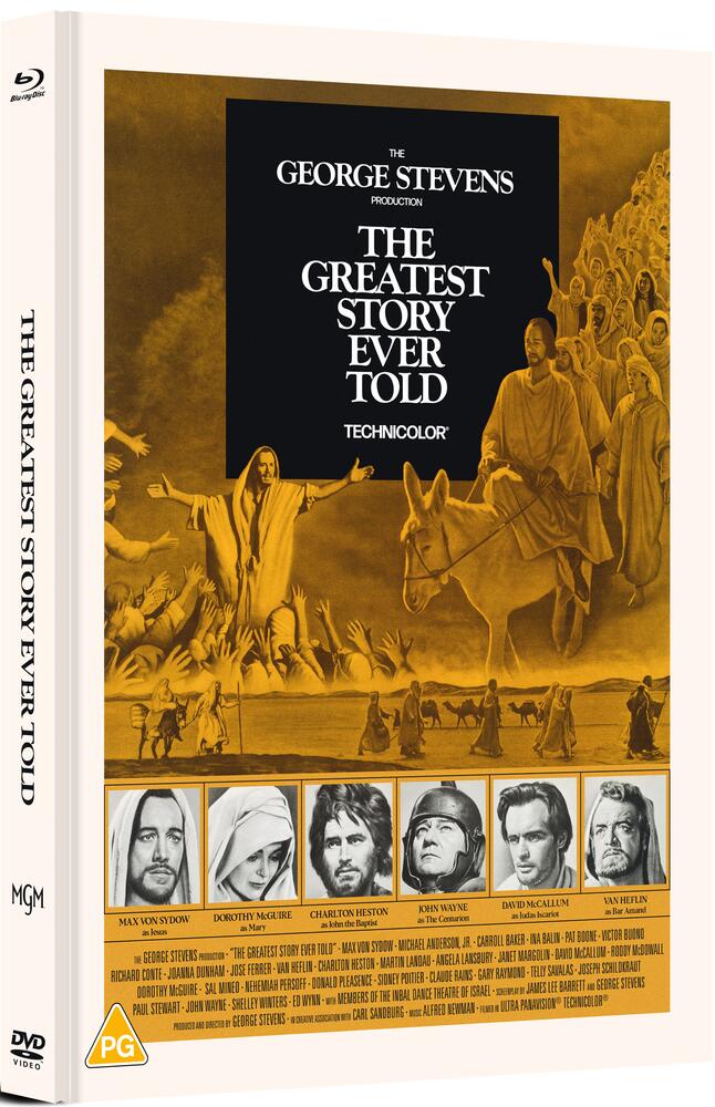 The Greatest Story Ever Told Limited Collectors Edition Mediabook Blu-Ray + DVD