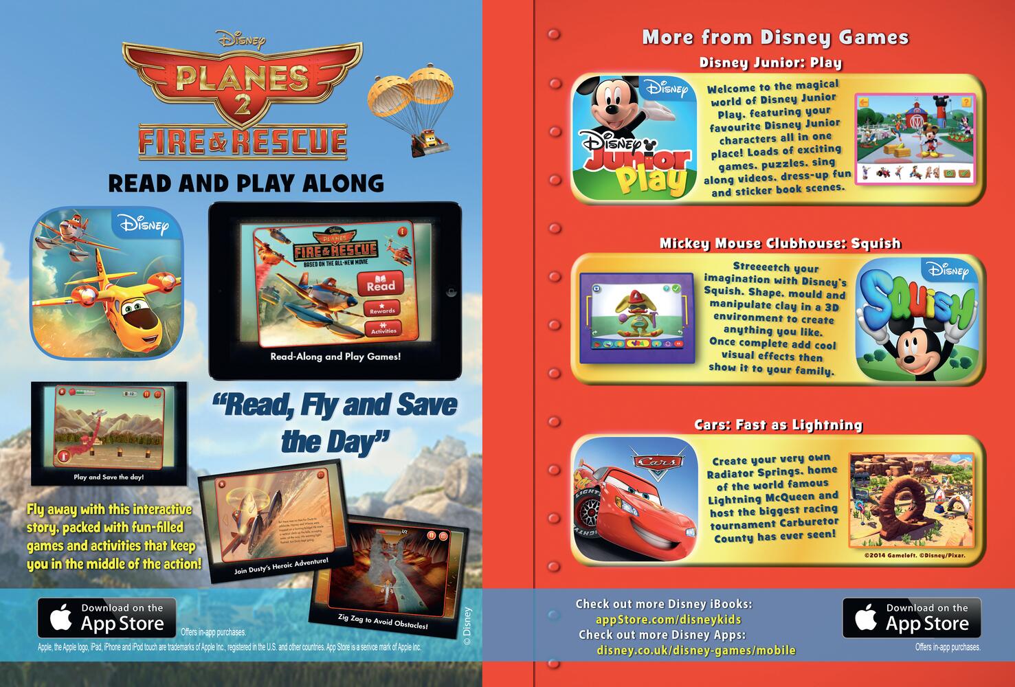 Planes 2 - Fire & Rescue DVD