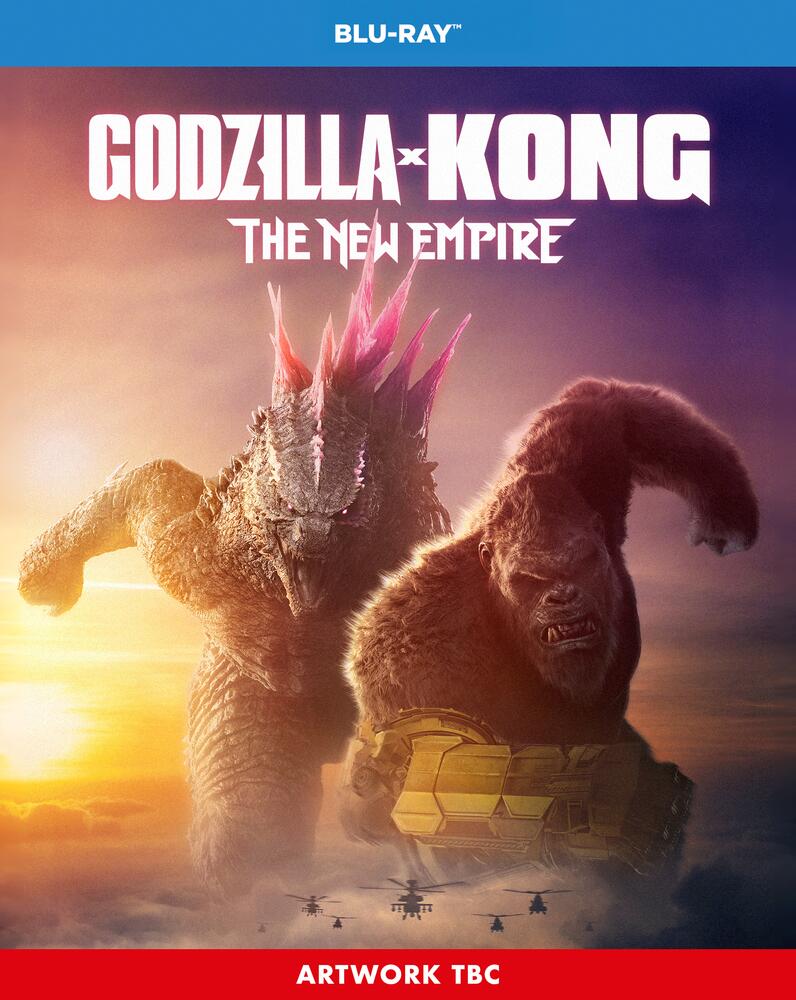 Godzilla X Kong - The New Empire Blu-Ray