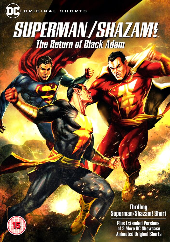 DC Superman / Shazami - The Return Of Black Adam DVD