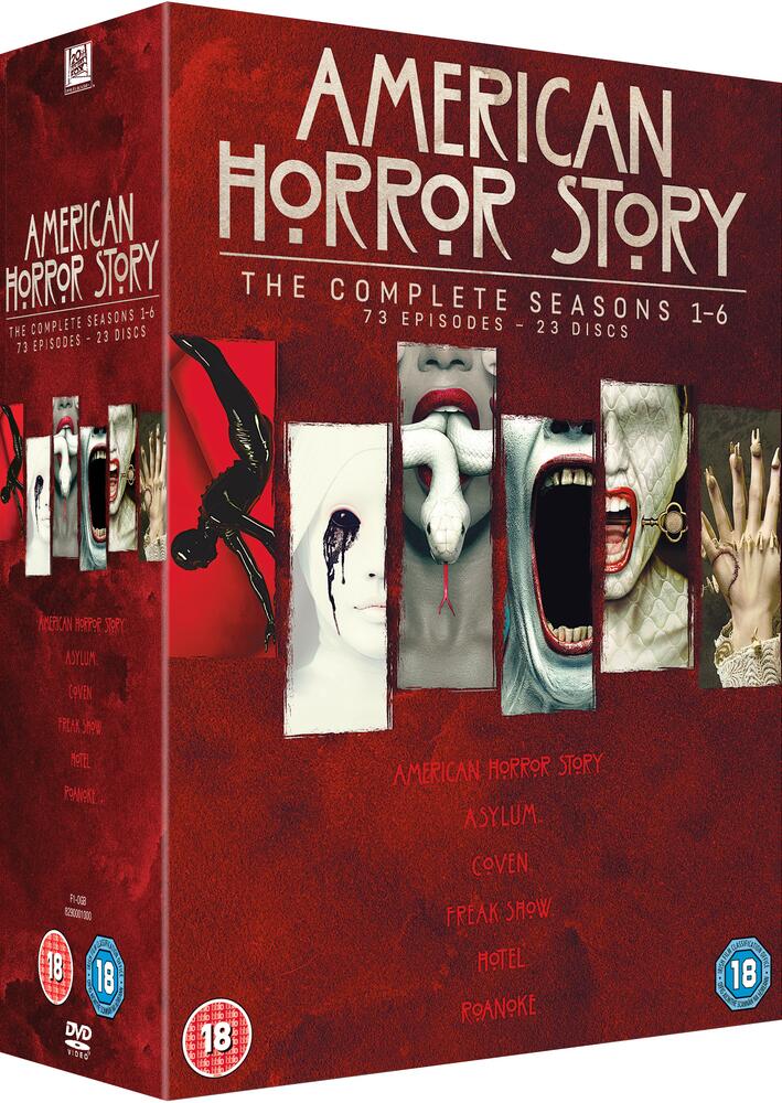 American Horror Story Seasons 1 to 6 DVD