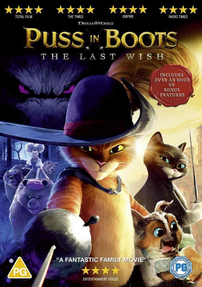 Puss In Boots The Last Wish DVD