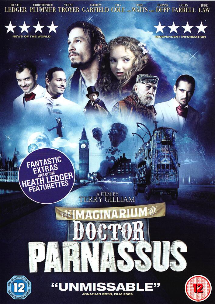 The Imaginarium Of Doctor Parnassus DVD