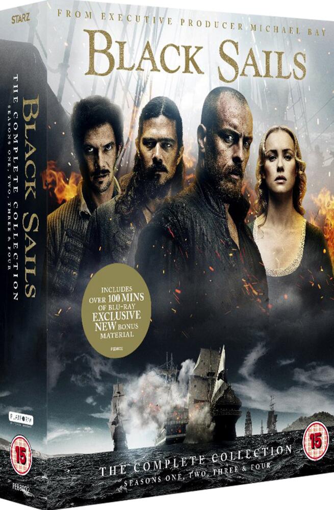 Black Sails Seasons 1 to 4 Complete Collection DVD