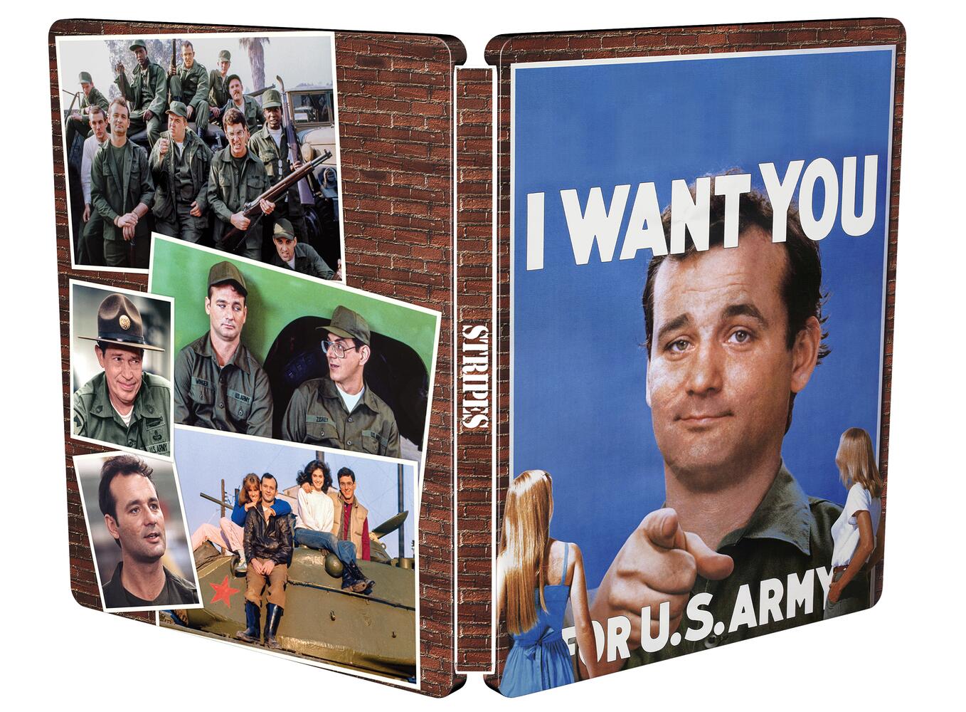 Stripes Limited Edition Steelbook 4K Ultra HD + Blu-Ray