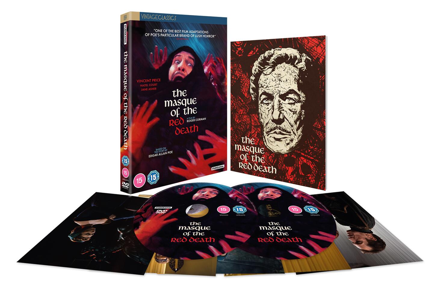 Masque Of The Red Death (With Booklet) DVD