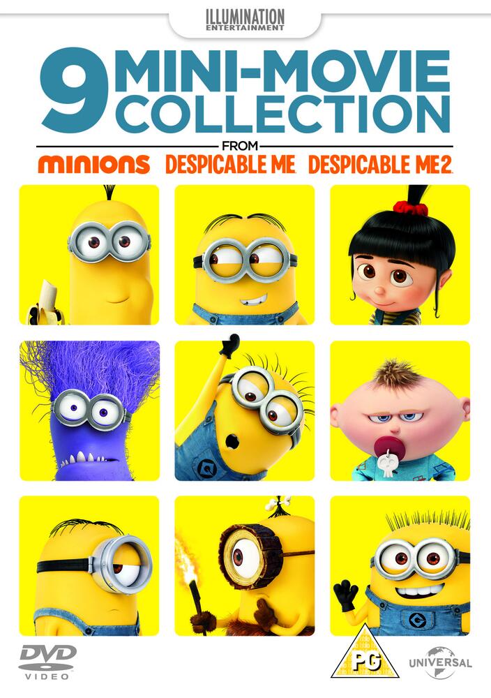 9 Mini Movie Collection From Minions Despicable Me 1 And 2 DVD