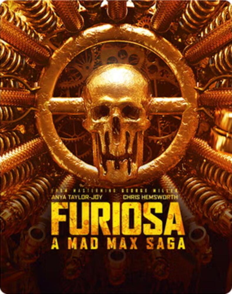 Mad Max - Furiosa Limited Edition Steelbook (Goldskull) 4K Ultra HD + Blu-Ray