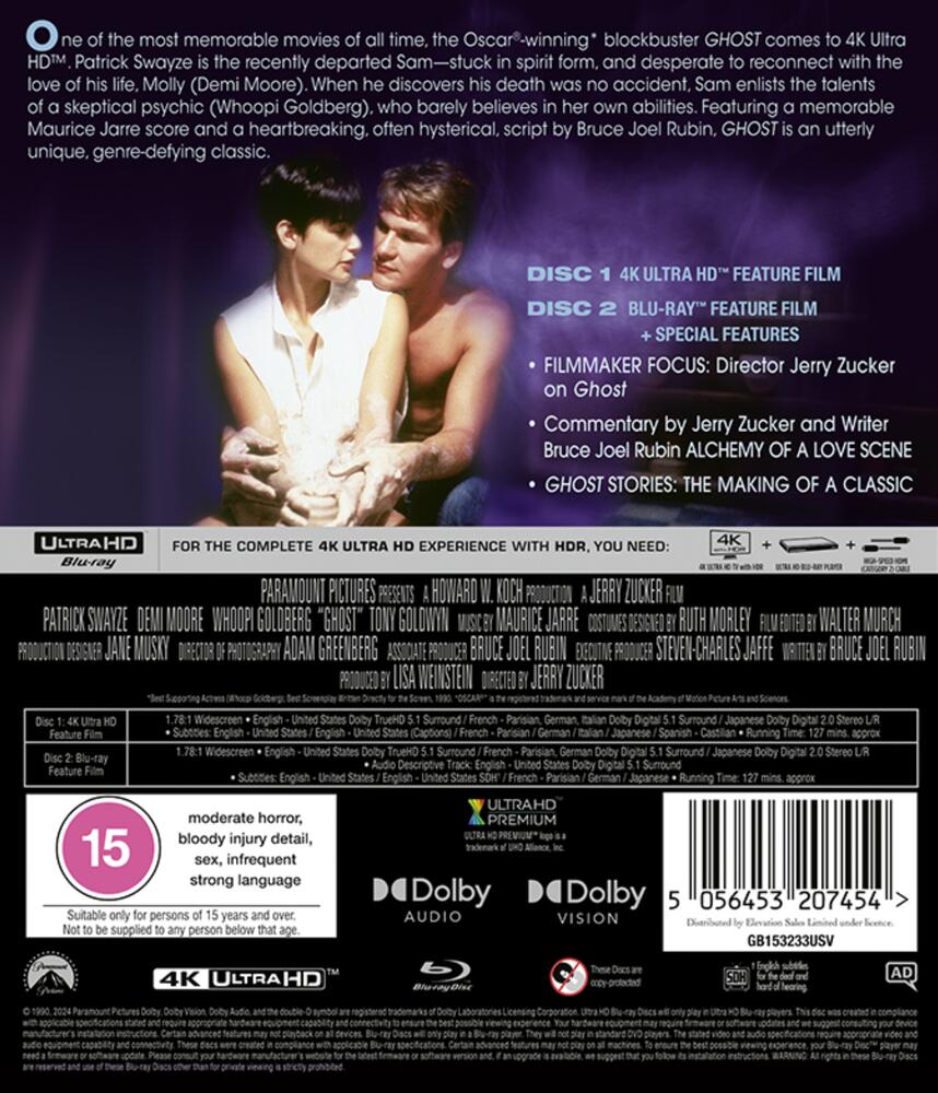 Ghost 4K Ultra HD + Blu-Ray