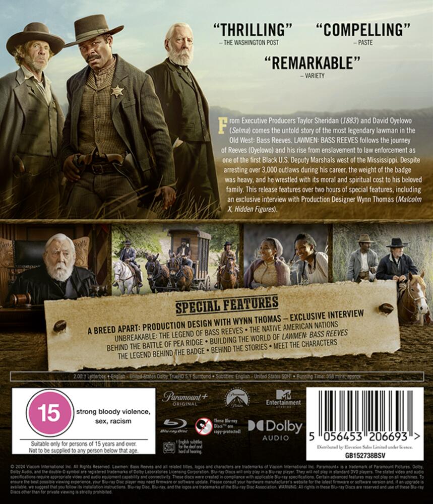 Lawmen - Bass Reeves Season 1 Blu-Ray