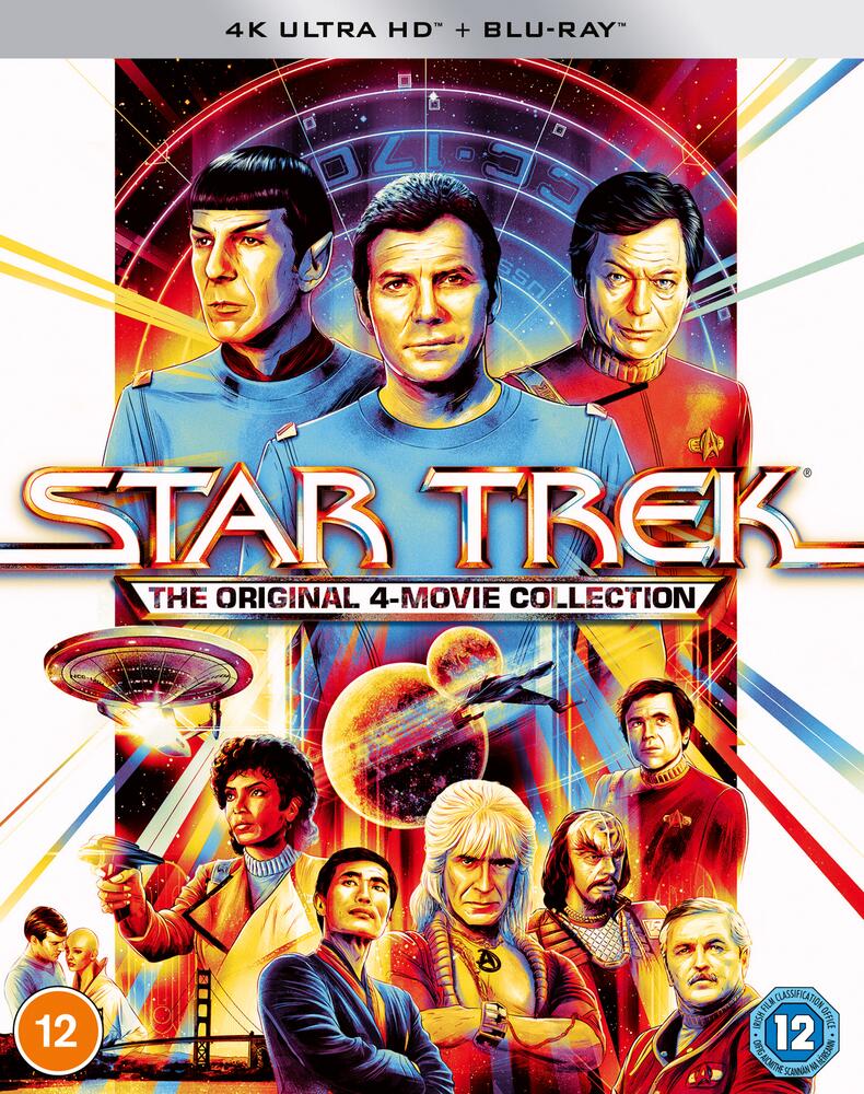 Star Trek - The Original Movie Collection 4K Ultra HD + Blu-Ray
