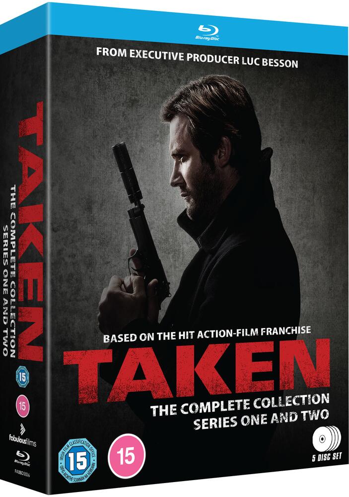 Taken Season 1 to 2 Complete Collection Blu-Ray