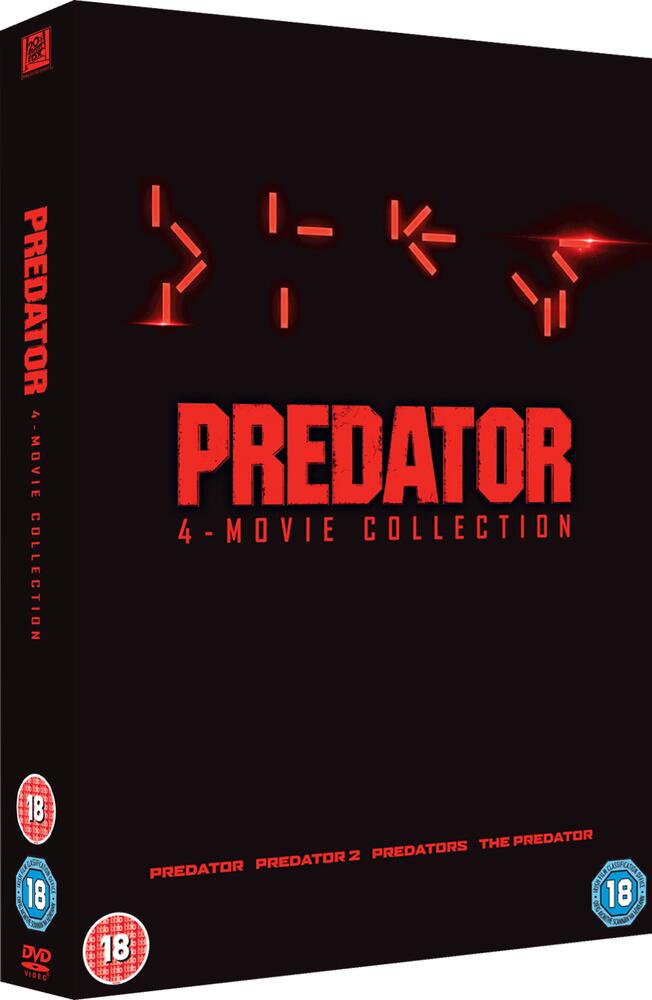Predator 1 to 4 DVD