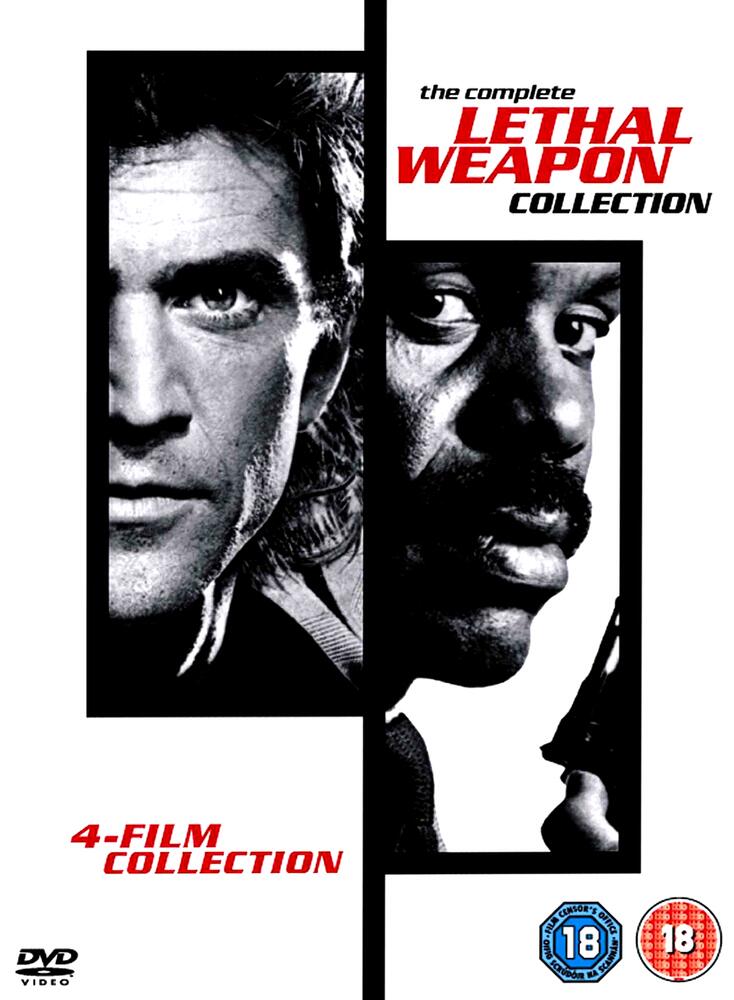 Lethal Weapon 1 to 4 Movie Collection DVD