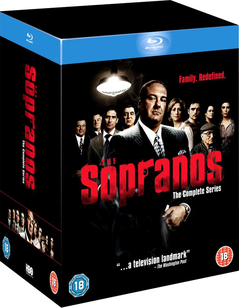 The Sopranos Seasons 1 to 6 Complete Collection Blu-Ray