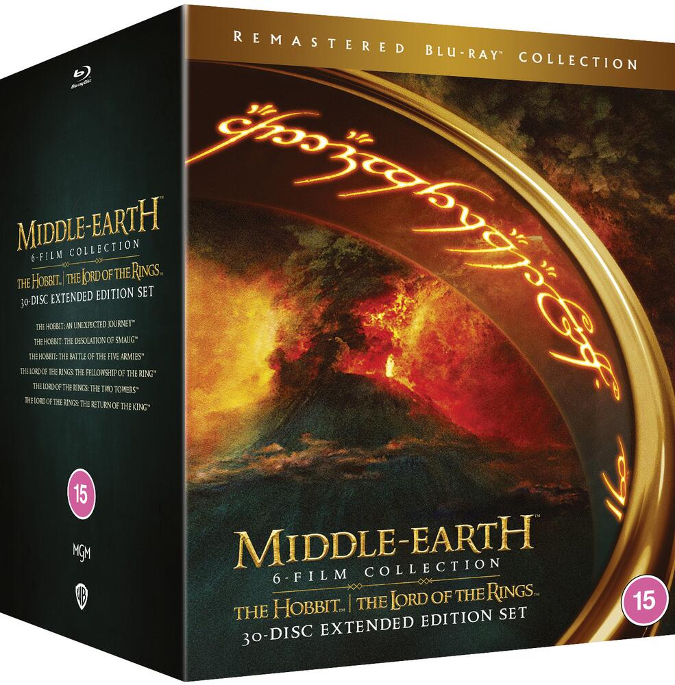 Middle Earth Collection Extended Edition Blu-Ray