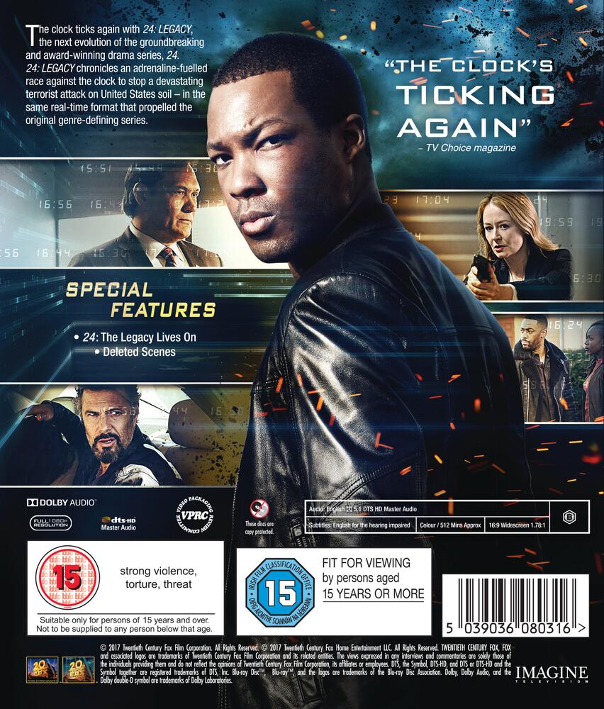 24 Legacy Season 1 Blu-Ray