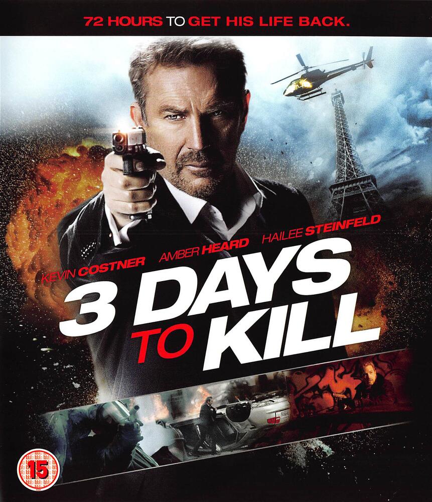 3 Days To Kill Blu-Ray