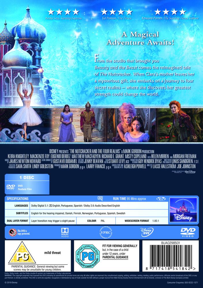 The Nutcracker & the Four Realms DVD