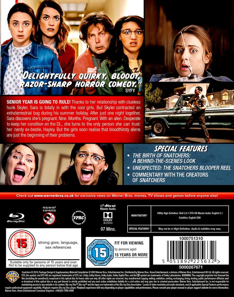 Snatchers Blu-Ray