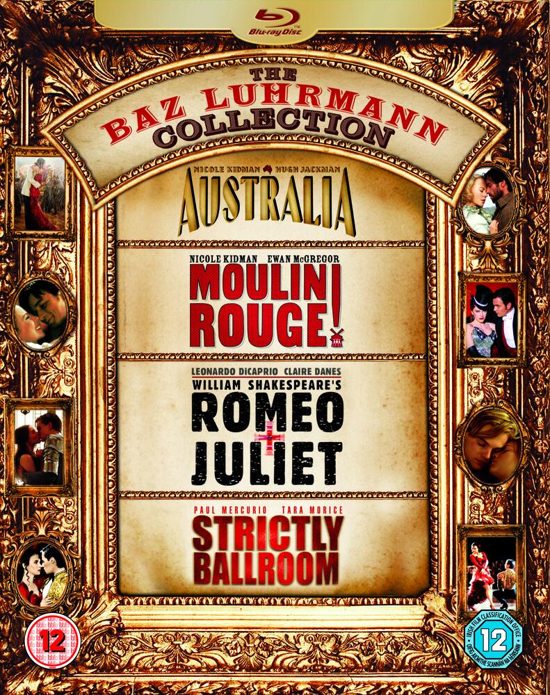 Baz Luhrmann - Australia / Moulin Rouge! / Romeo And Juliet / Strictly Ballroom Blu-Ray