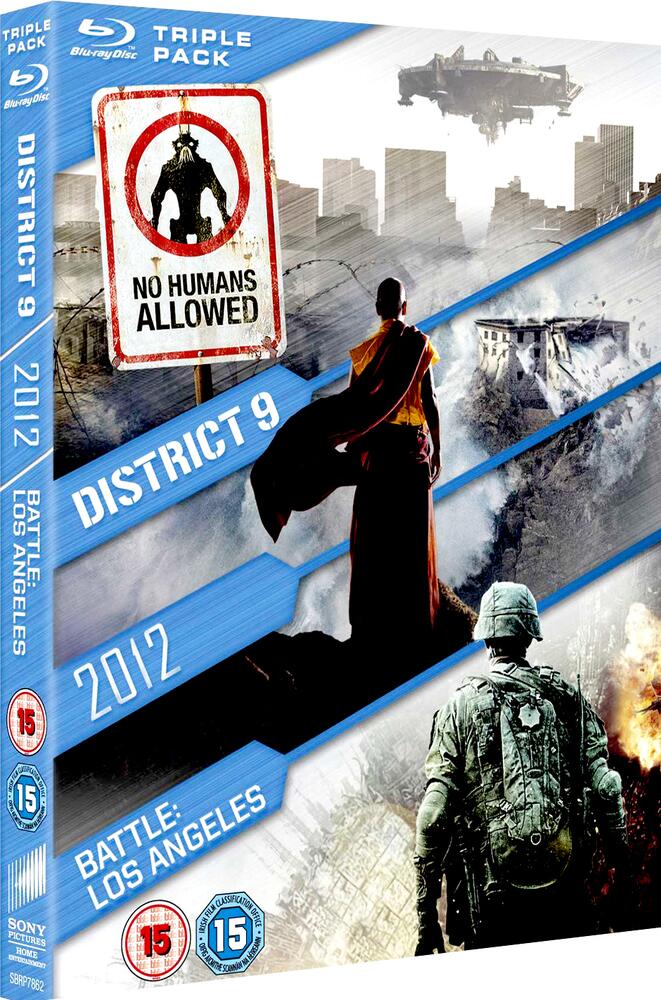 District 9 / 2012 / Battle - Los Angeles Blu-Ray