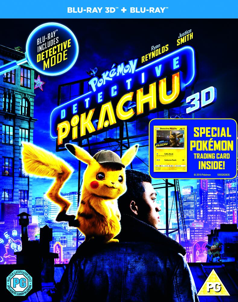 Detective Pikachu 3D Blu-Ray