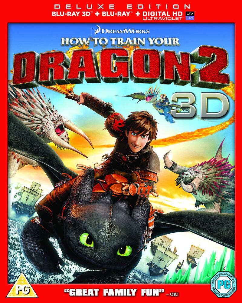 How To Train Your Dragon 2 3D+2D Blu-Ray