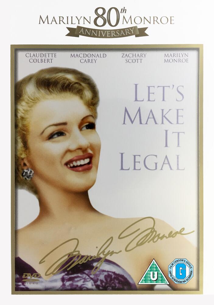 Marilyn Monroe - Lets Make It Legal DVD