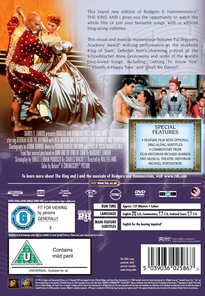 The King And I DVD