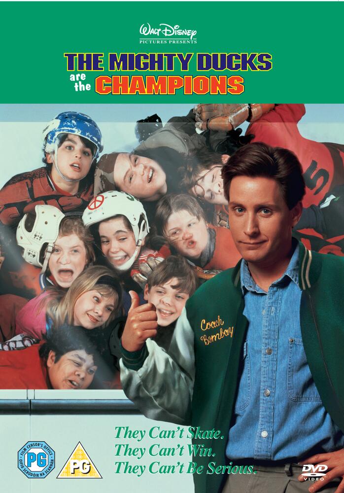 The Mighty Ducks Are The Champions DVD